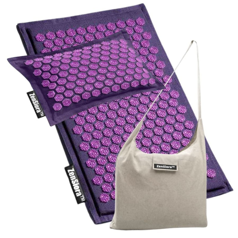 Kit d'acupression Premium - Fleurs de lotus Lavender